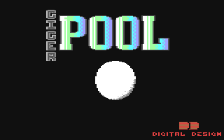 Giger Pool Title Screen